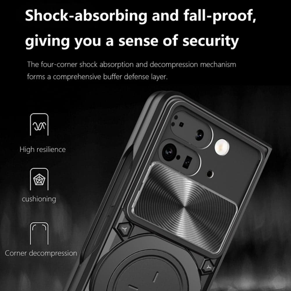 Techsuit CamGuard Pro - θήκη για Google Pixel 9 Pro Fold - Κόκκινο 4