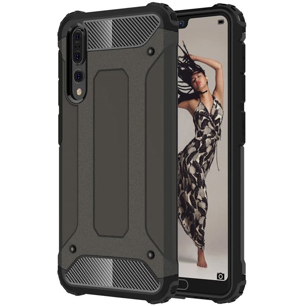 Techsuit Hybrid Armor - θήκη για Huawei P20 Pro - Μαύρο