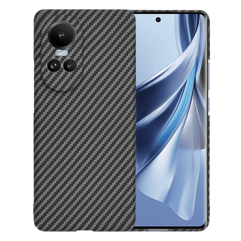Techsuit Carbonite FiberShell - θήκη για Oppo Reno10 / Pro - Μαύρο