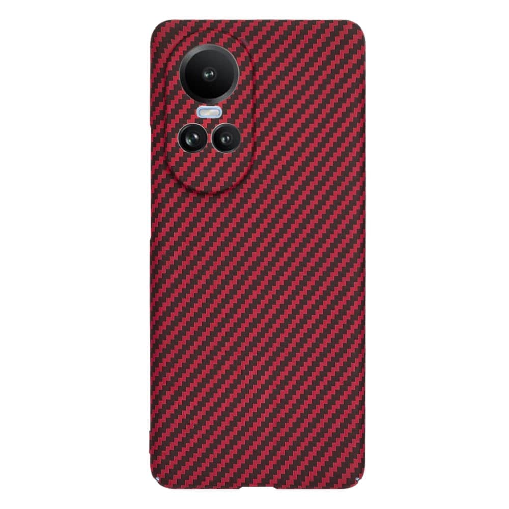 Techsuit Carbonite FiberShell - θήκη για Oppo Reno10 / Pro - Κόκκινο 3