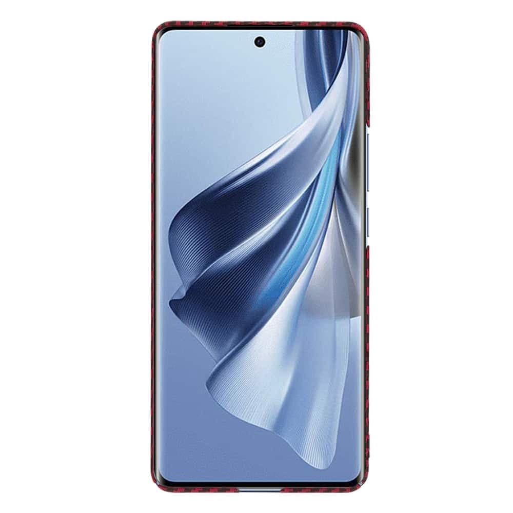 Techsuit Carbonite FiberShell - θήκη για Oppo Reno10 / Pro - Κόκκινο 2