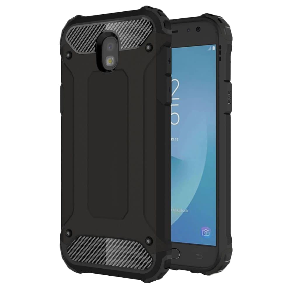 Techsuit Hybrid Armor - θήκη για Samsung Galaxy J5 / Pro - Μαύρο