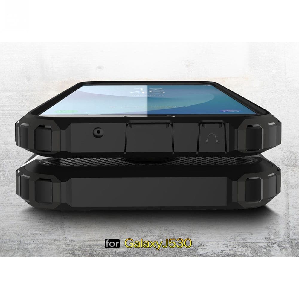 Techsuit Hybrid Armor - θήκη για Samsung Galaxy J5 / Pro - Μαύρο 5