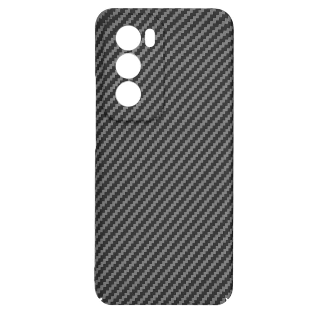 Techsuit Carbonite FiberShell - θήκη για Oppo Reno12 - Μαύρο 4