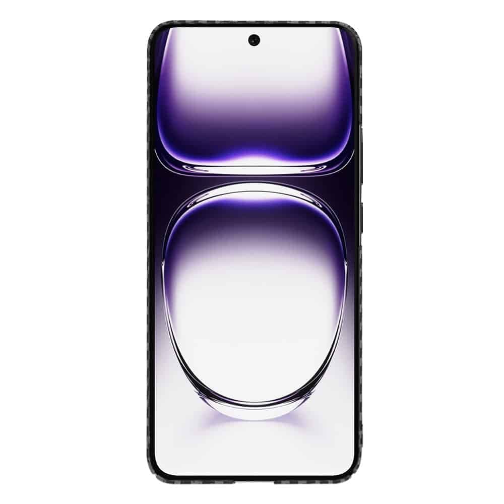 Techsuit Carbonite FiberShell - θήκη για Oppo Reno12 - Μαύρο 2