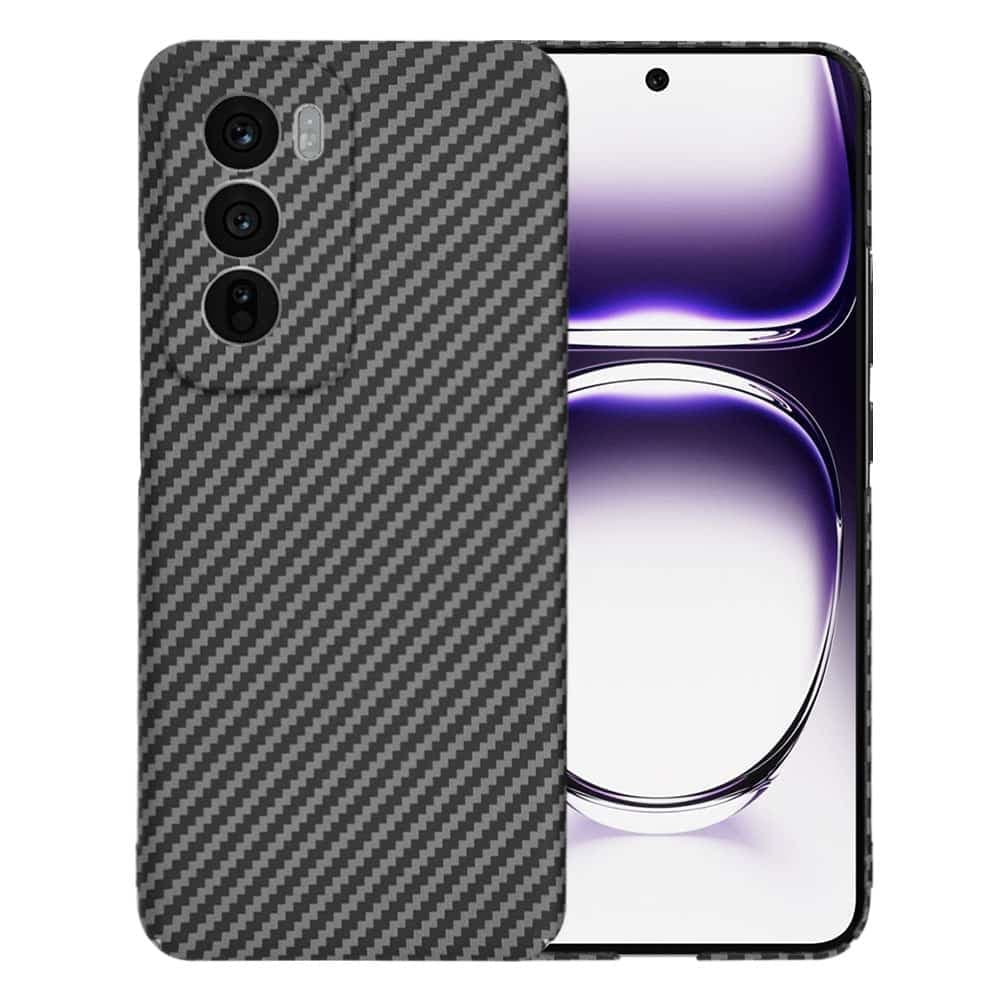 Techsuit Carbonite FiberShell - θήκη για Oppo Reno12 - Μαύρο