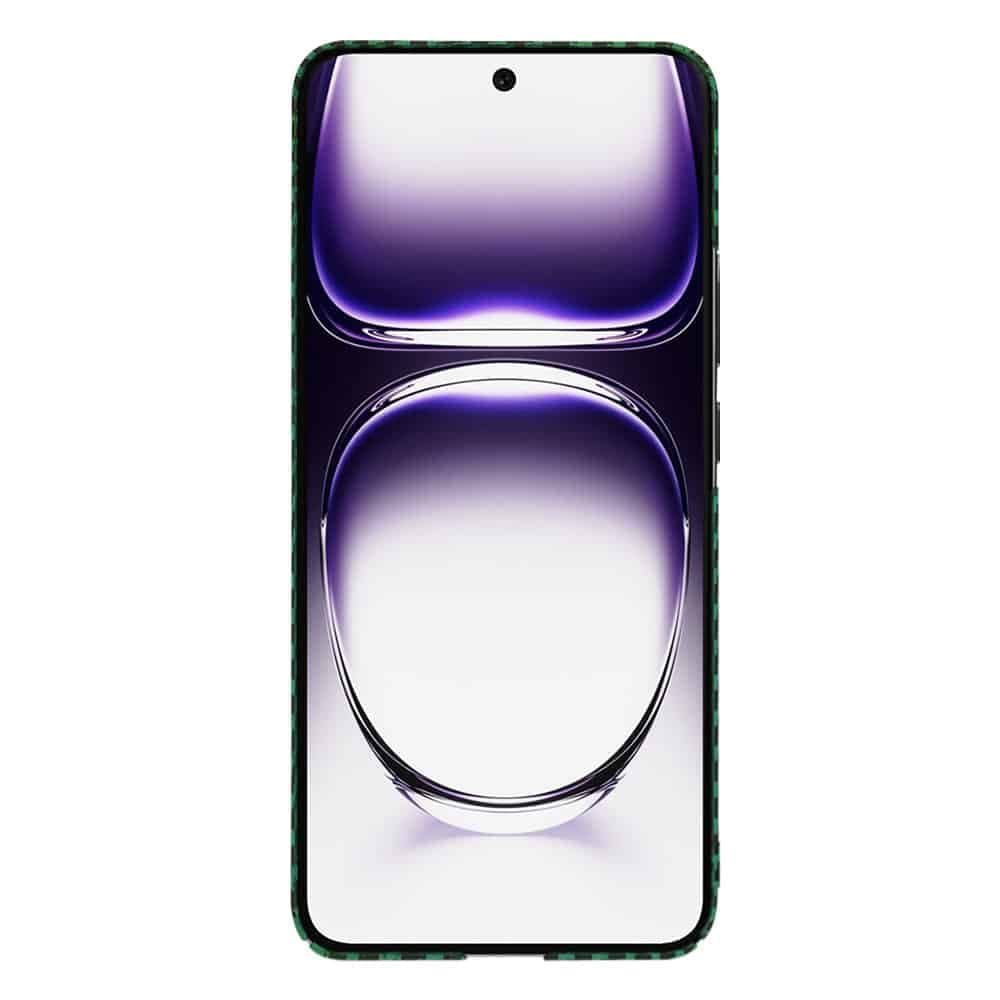 Techsuit Carbonite FiberShell - θήκη για Oppo Reno12 - Πράσινο 2