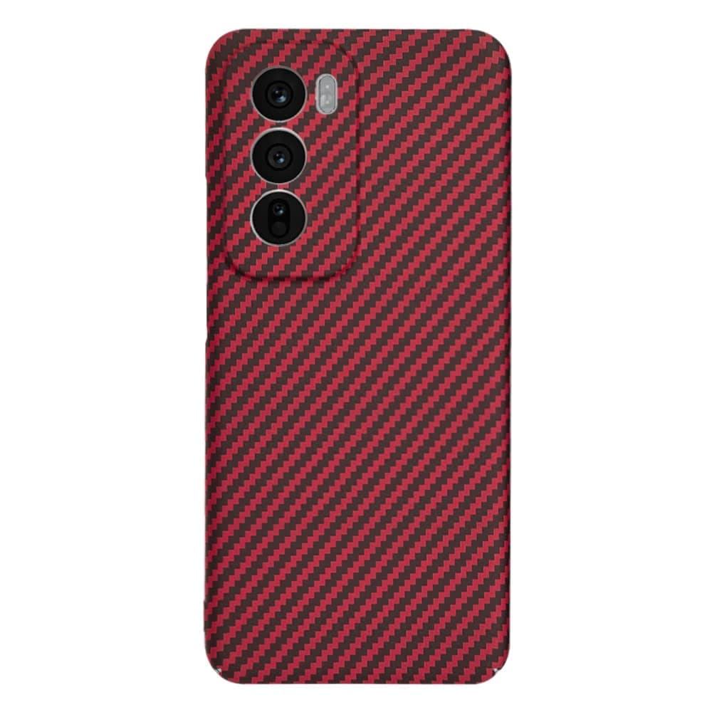 Techsuit Carbonite FiberShell - θήκη για Oppo Reno12 - Κόκκινο 3