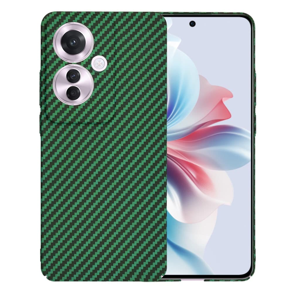 Techsuit Carbonite FiberShell - θήκη για Oppo Reno11 F - Πράσινο
