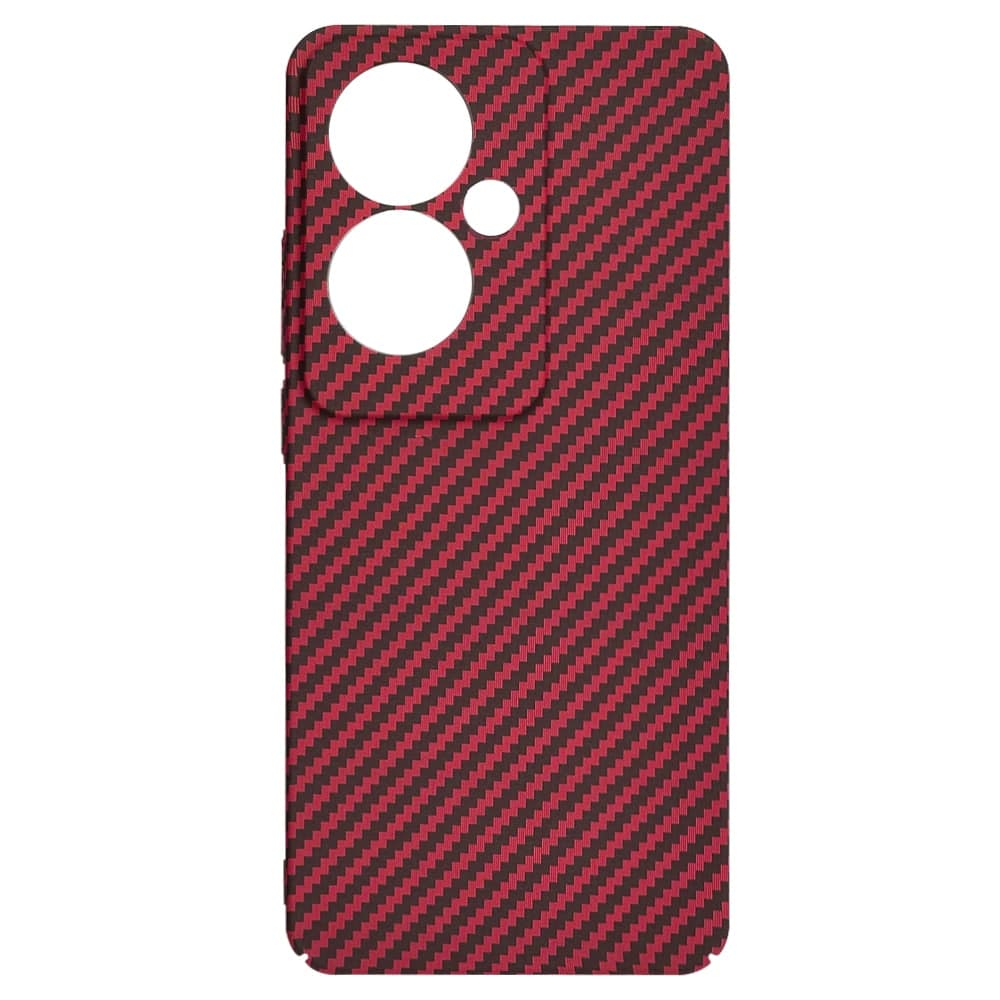 Techsuit Carbonite FiberShell - θήκη για Oppo Reno11 F - Κόκκινο 4