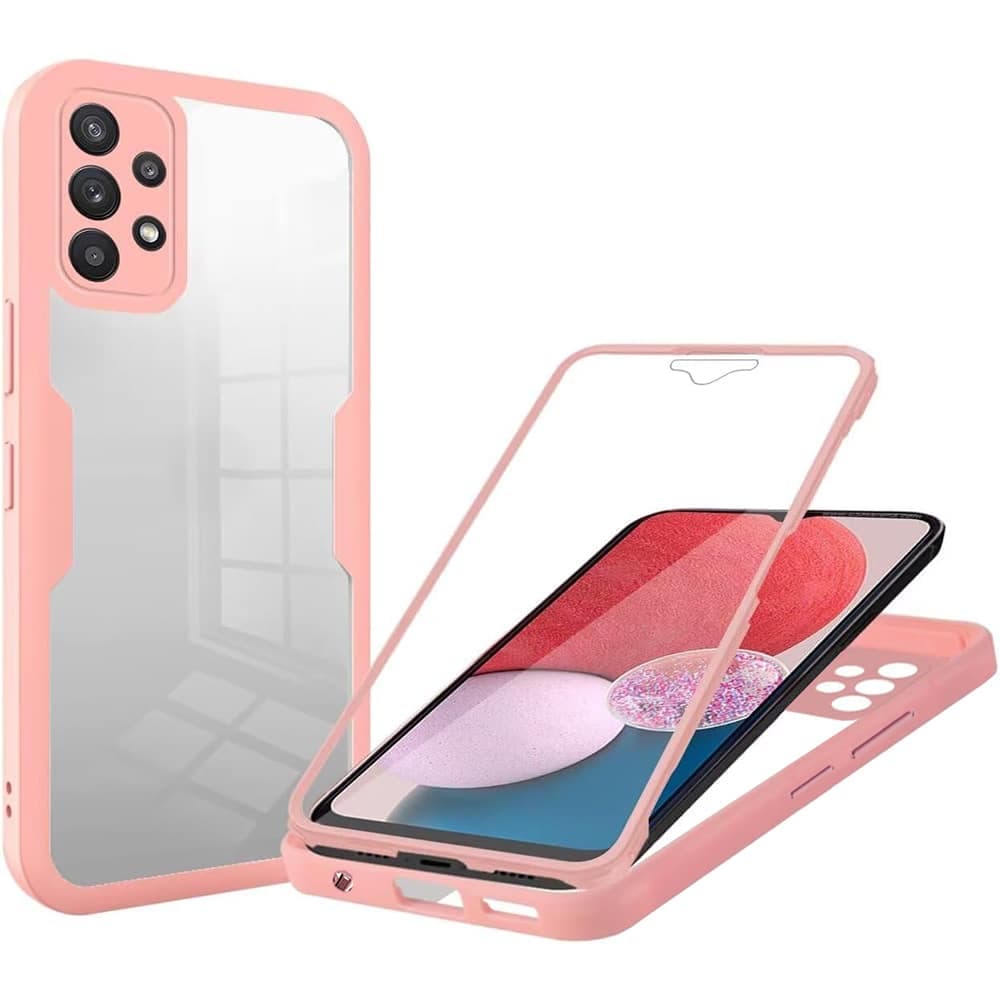 Techsuit ColorVerse 360 - θήκη για Samsung Galaxy A13 - Ροζ