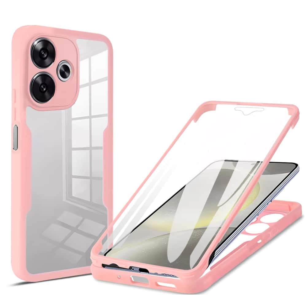 Techsuit ColorVerse 360 - θήκη για Xiaomi Poco F6 - Ροζ
