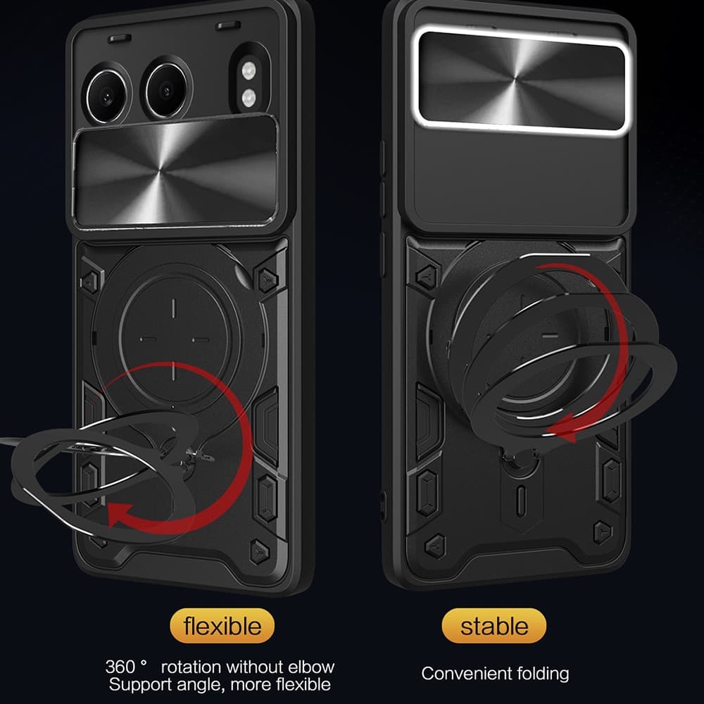 Techsuit CamGuard Pro - θήκη για Oneplus Nord 4 - Μαύρο 5