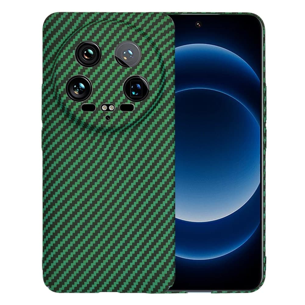 Techsuit Carbonite FiberShell - θήκη για Xiaomi 14 Ultra - Πράσινο