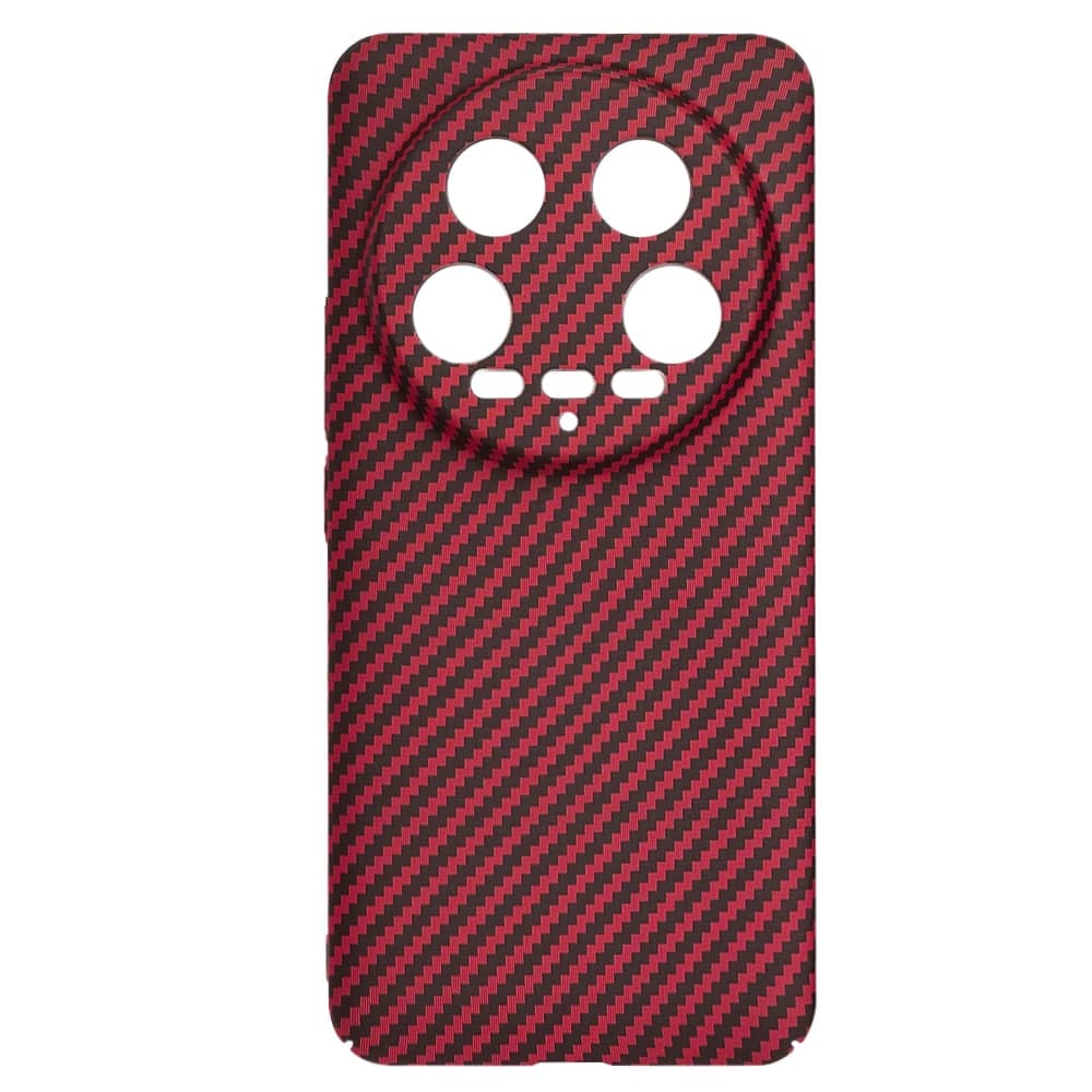 Techsuit Carbonite FiberShell - θήκη για Xiaomi 14 Ultra - Κόκκινο 4