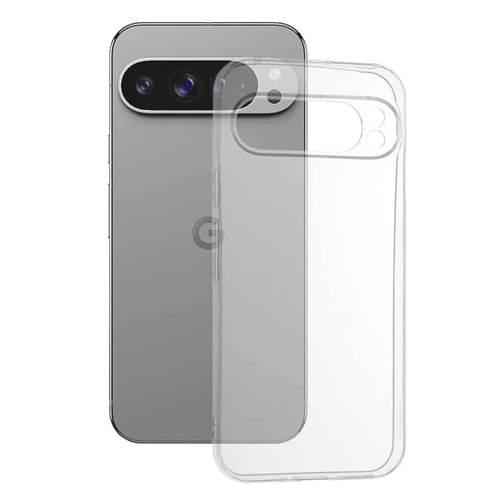 Techsuit Clear Silicone - θήκη για Google Pixel 9 Pro XL - Διάφανο