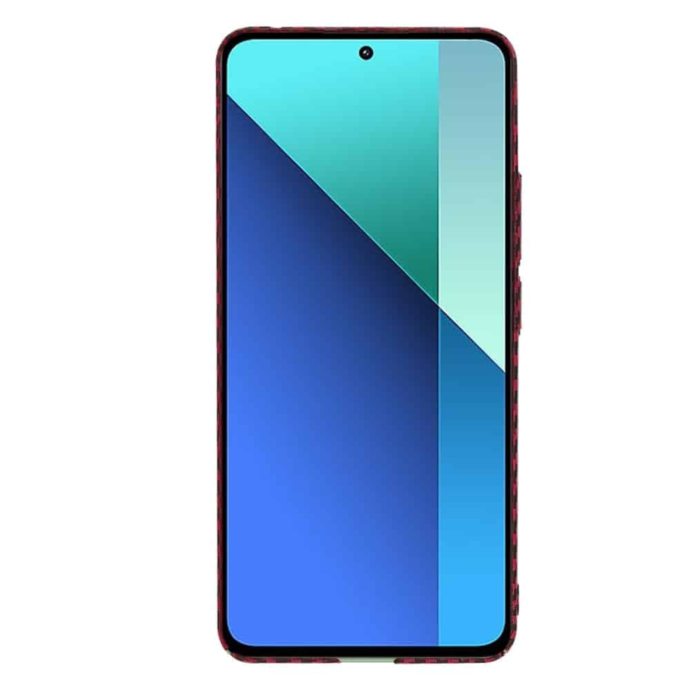 Techsuit Carbonite FiberShell - θήκη για Xiaomi Redmi Note 13 4G - Κόκκινο 2