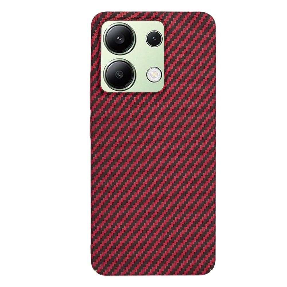 Techsuit Carbonite FiberShell - θήκη για Xiaomi Redmi Note 13 4G - Κόκκινο 3