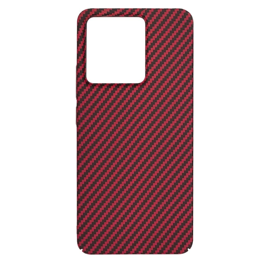 Techsuit Carbonite FiberShell - θήκη για Xiaomi Redmi Note 13 4G - Κόκκινο 4