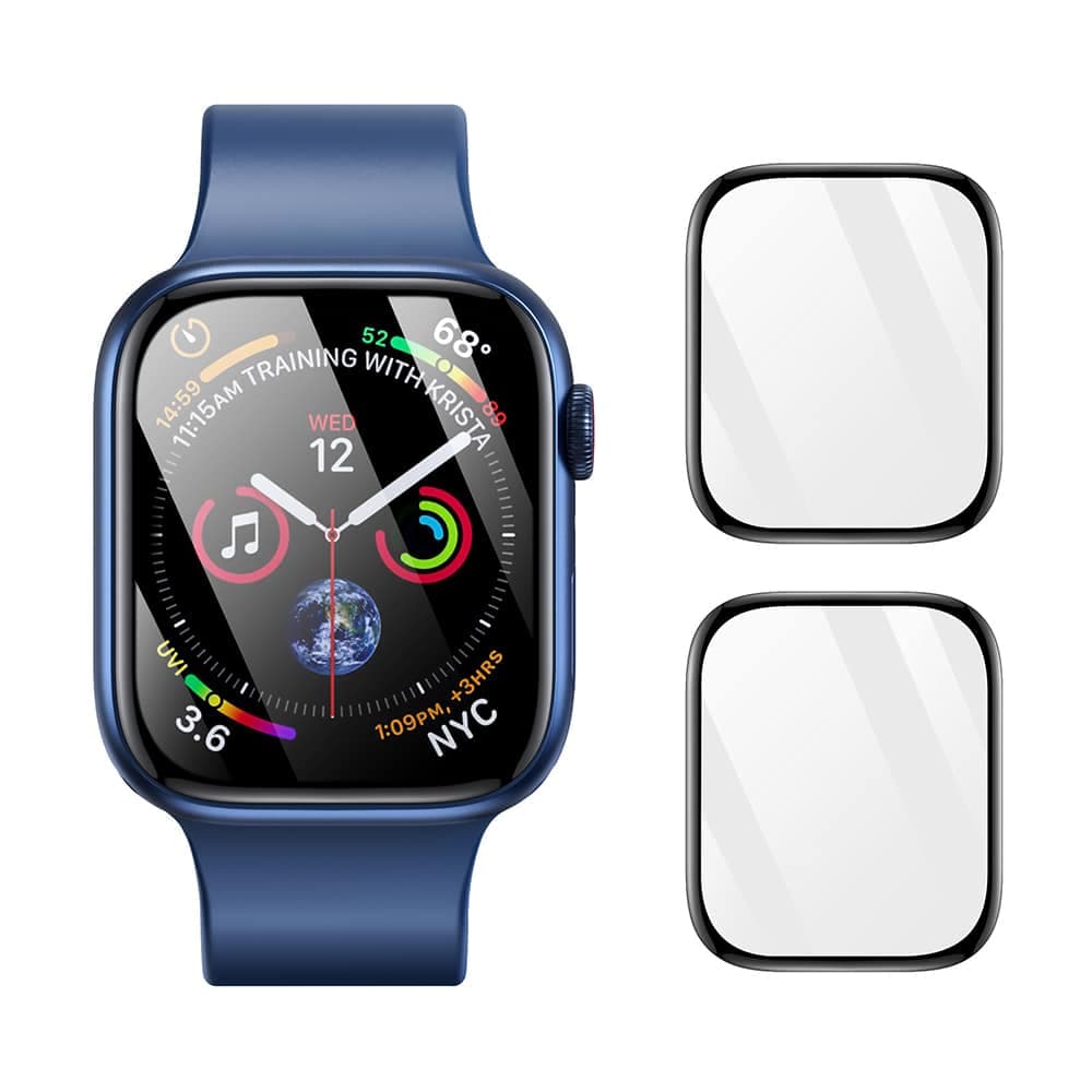Dux Ducis - Pmma Screen Protector Series (2 pack) - Apple Watch 7 / 8 / 9 (41mm) - Black
