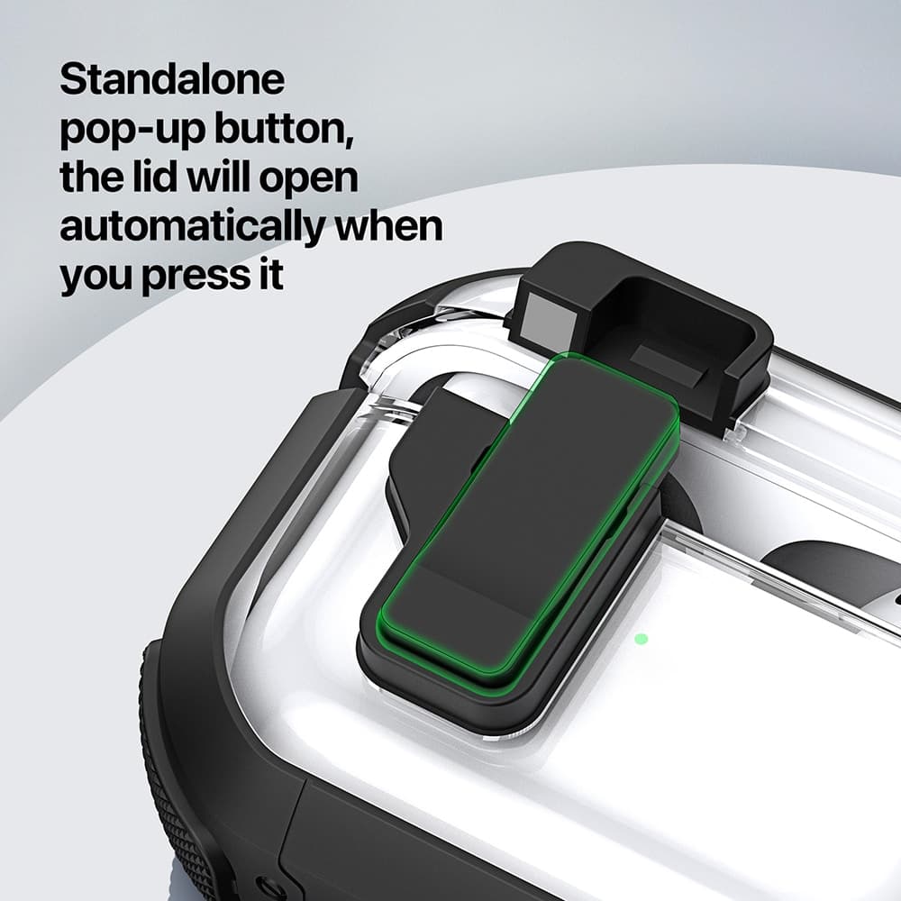 Dux Ducis θήκη για Apple AirPods 4 - PECN Series - Ροζ / Λευκό 3