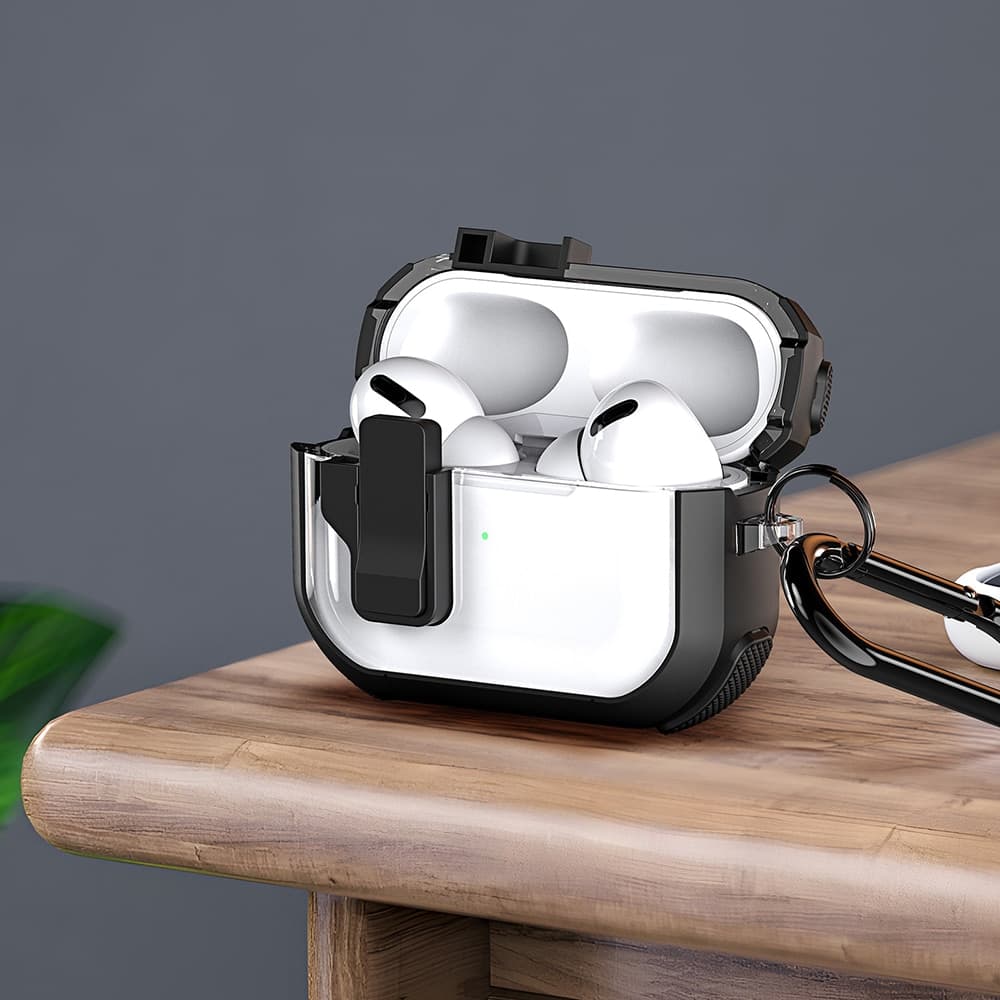 Dux Ducis θήκη για Apple AirPods 4 - PECN Series - Ροζ / Λευκό 6