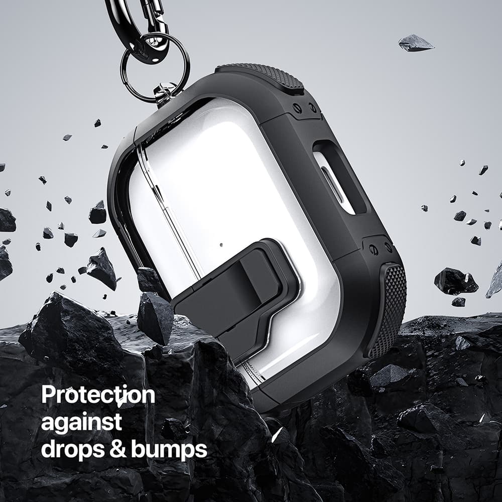 Dux Ducis θήκη για Apple AirPods 4 - PECN Series - Ροζ / Λευκό 4