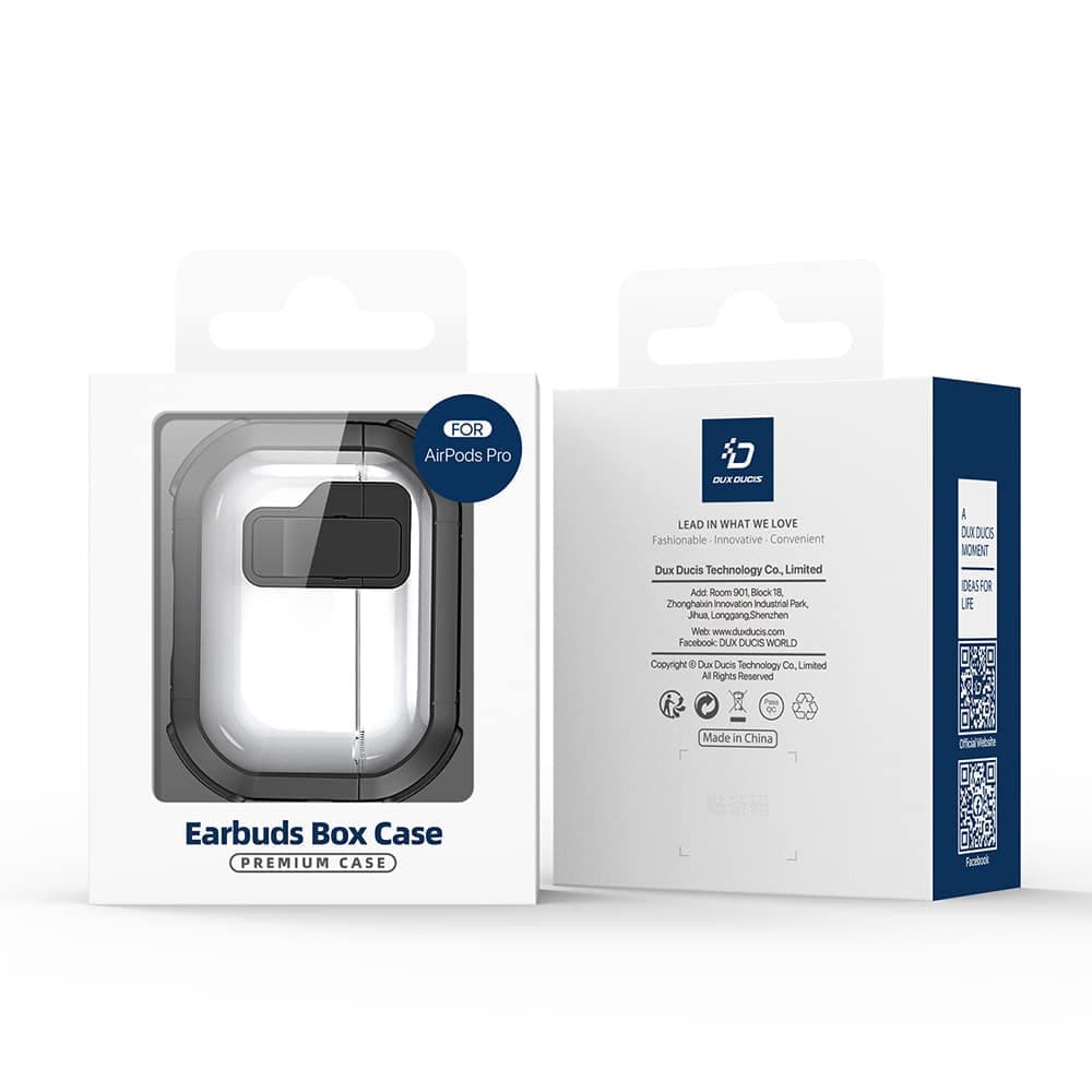 Dux Ducis θήκη για Apple AirPods 4 - PECN Series - Ροζ / Λευκό 7