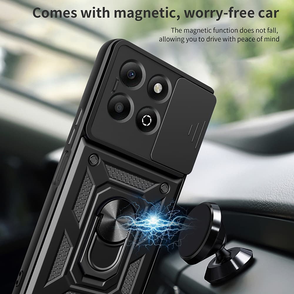 Techsuit CamShield Series - θήκη για Honor X6b - Μαύρο 5