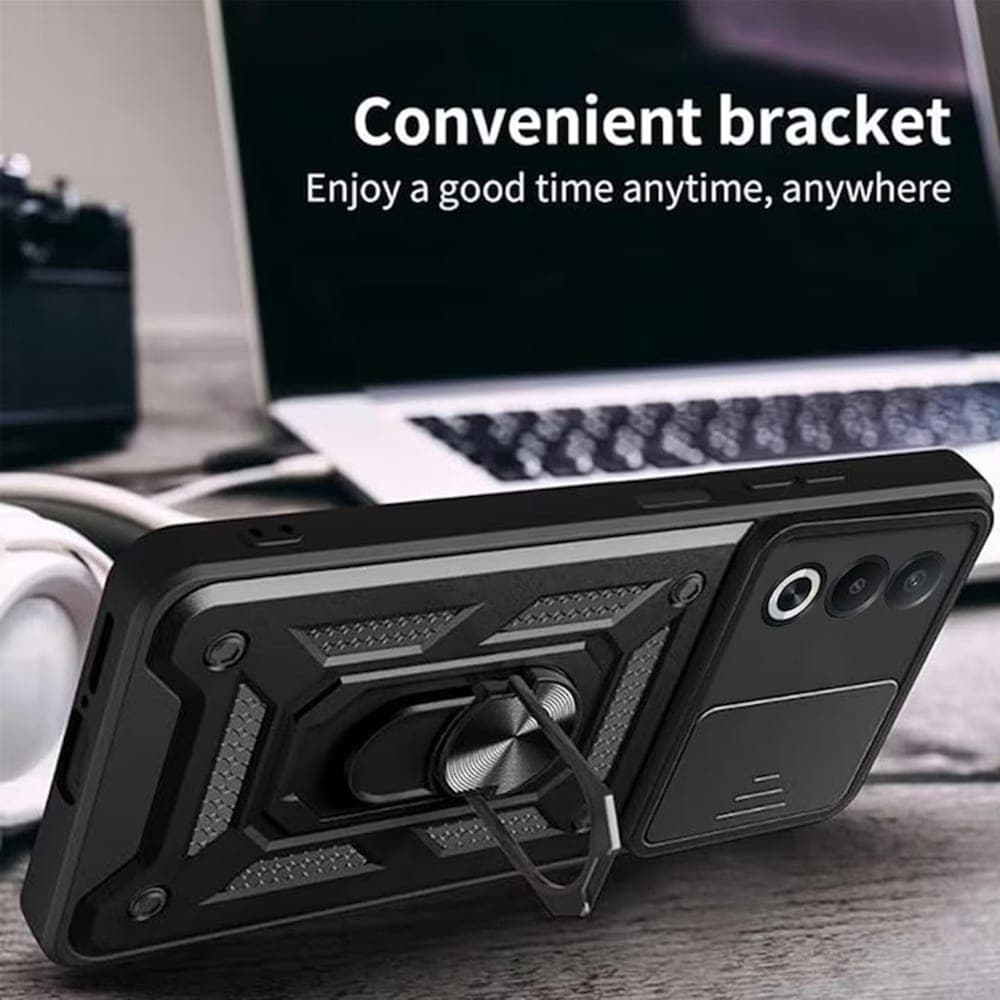 Techsuit CamShield Series - θήκη για Oppo A80 - Μαύρο 4