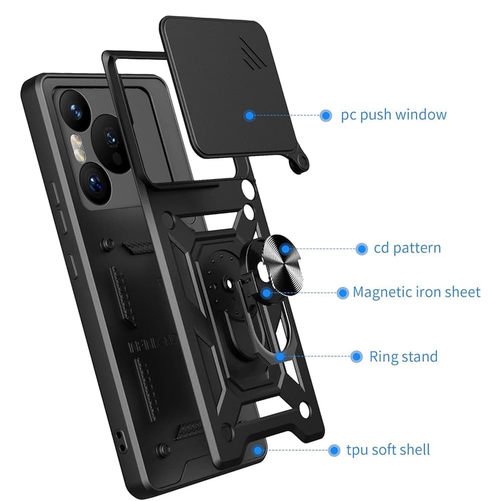 Techsuit CamShield Series - θήκη για Huawei Pura 70 - Μπλε 2