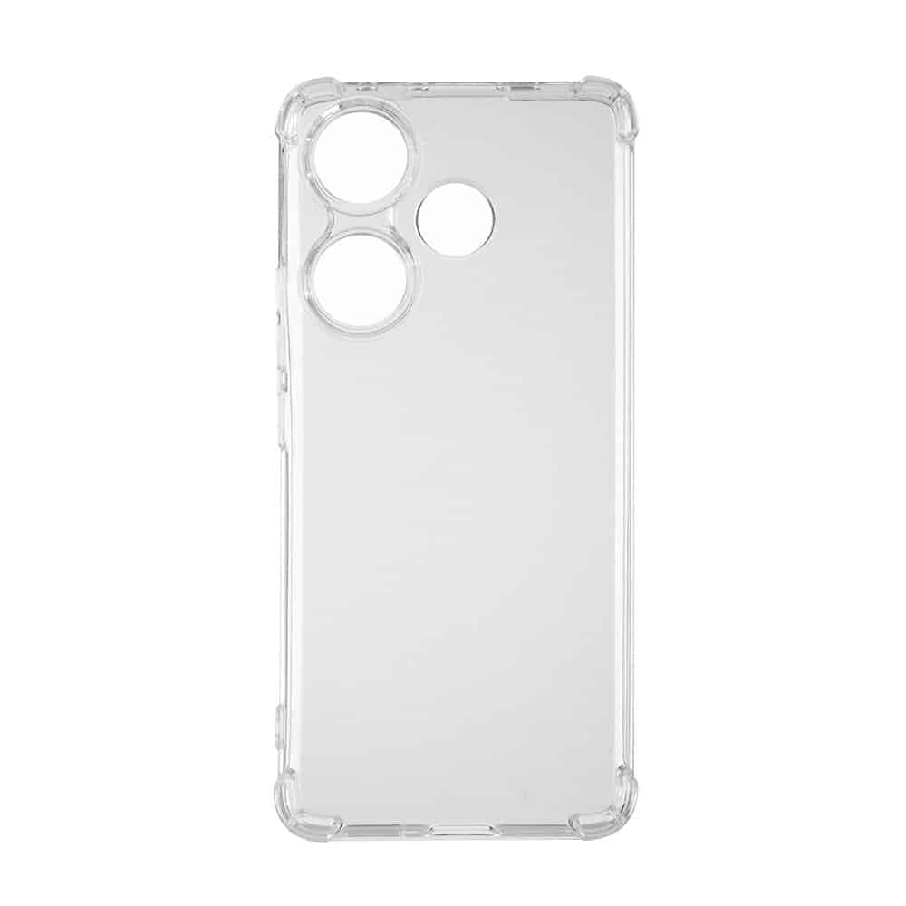 Techsuit Shockproof Clear Silicone - θήκη για Xiaomi Poco F6 - Διάφανο 3