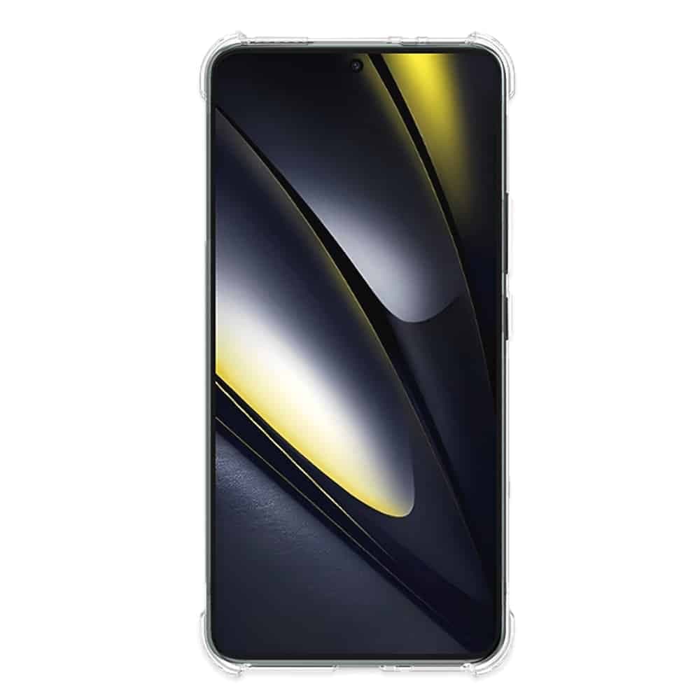 Techsuit Shockproof Clear Silicone - θήκη για Xiaomi Poco F6 - Διάφανο 2