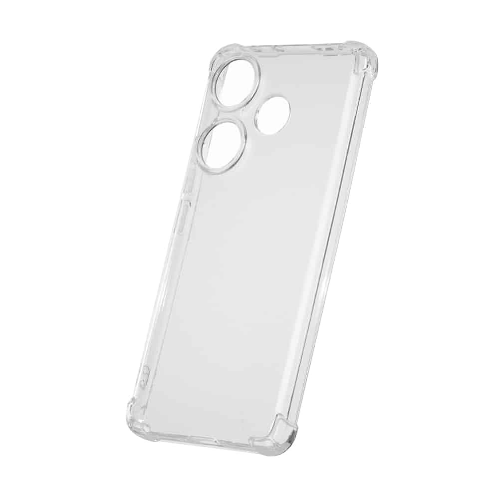 Techsuit Shockproof Clear Silicone - θήκη για Xiaomi Poco F6 - Διάφανο 4