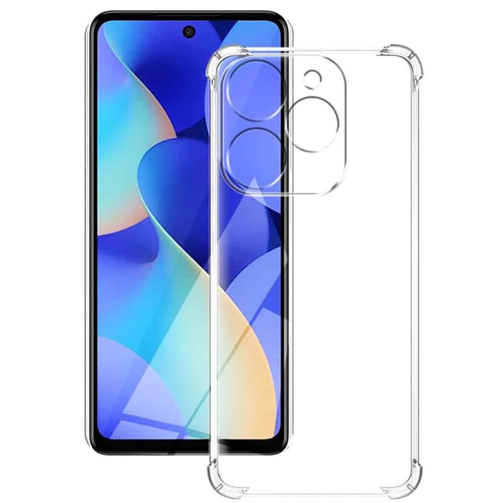 Techsuit Shockproof Clear Silicone - θήκη για Tecno Spark 20 Pro - Διάφανο 2
