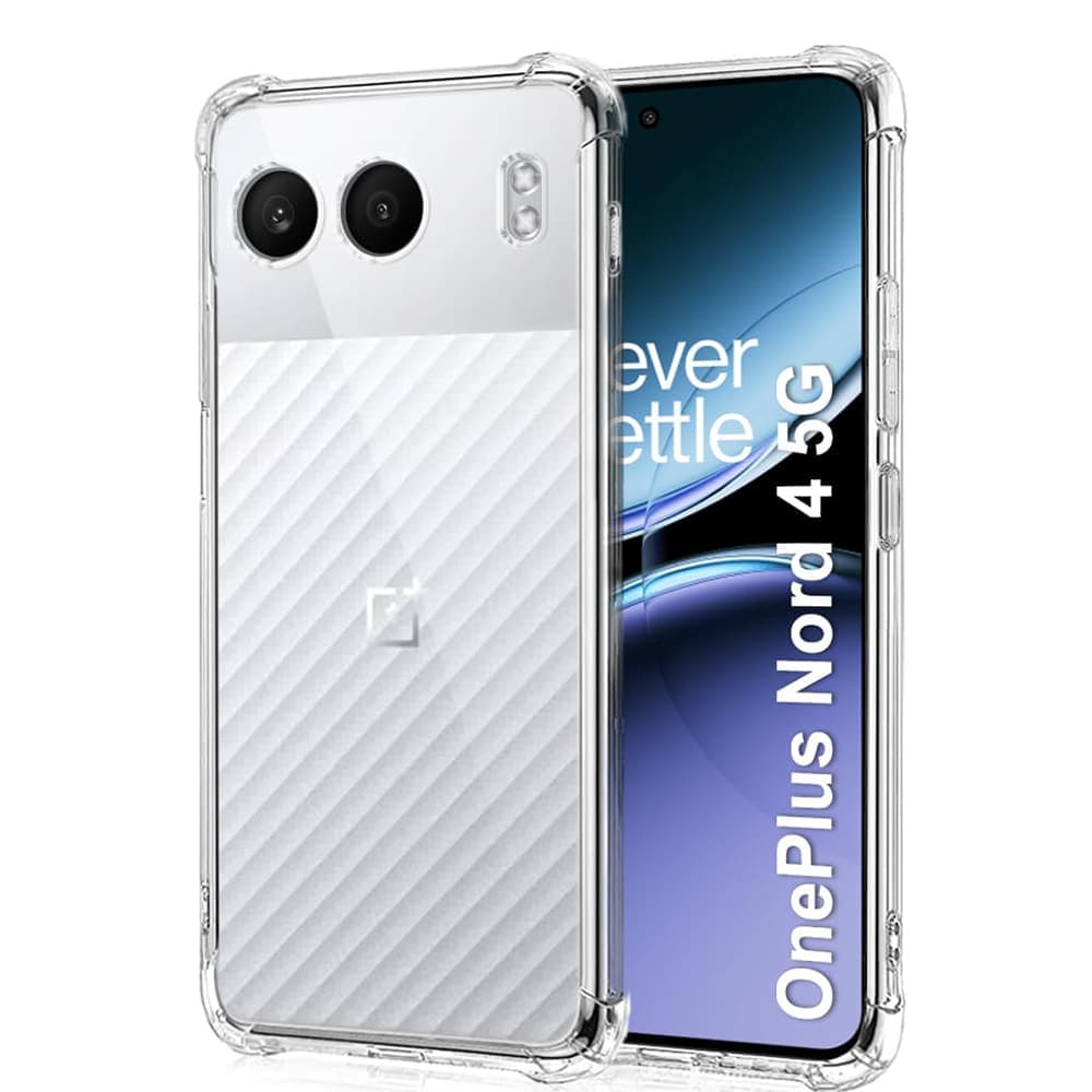 Techsuit Shockproof Clear Silicone - θήκη για Oneplus Nord 4 - Διάφανο