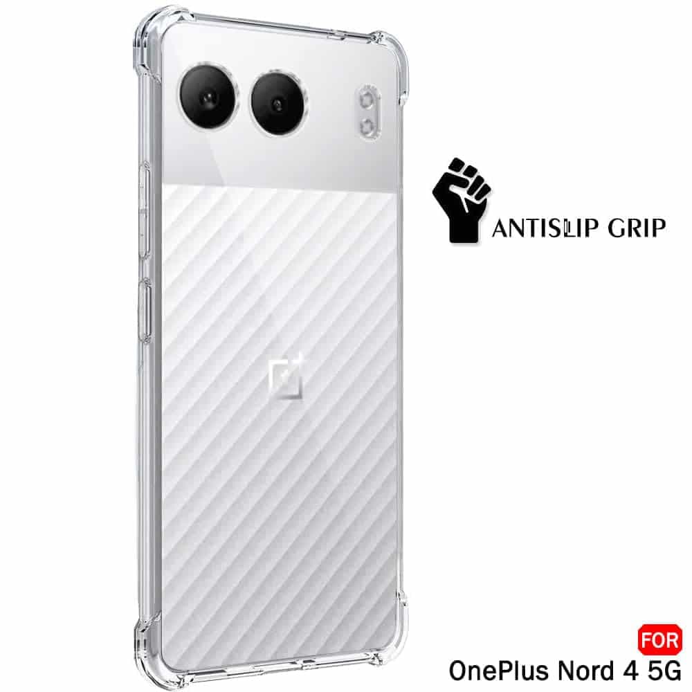 Techsuit Shockproof Clear Silicone - θήκη για Oneplus Nord 4 - Διάφανο 2