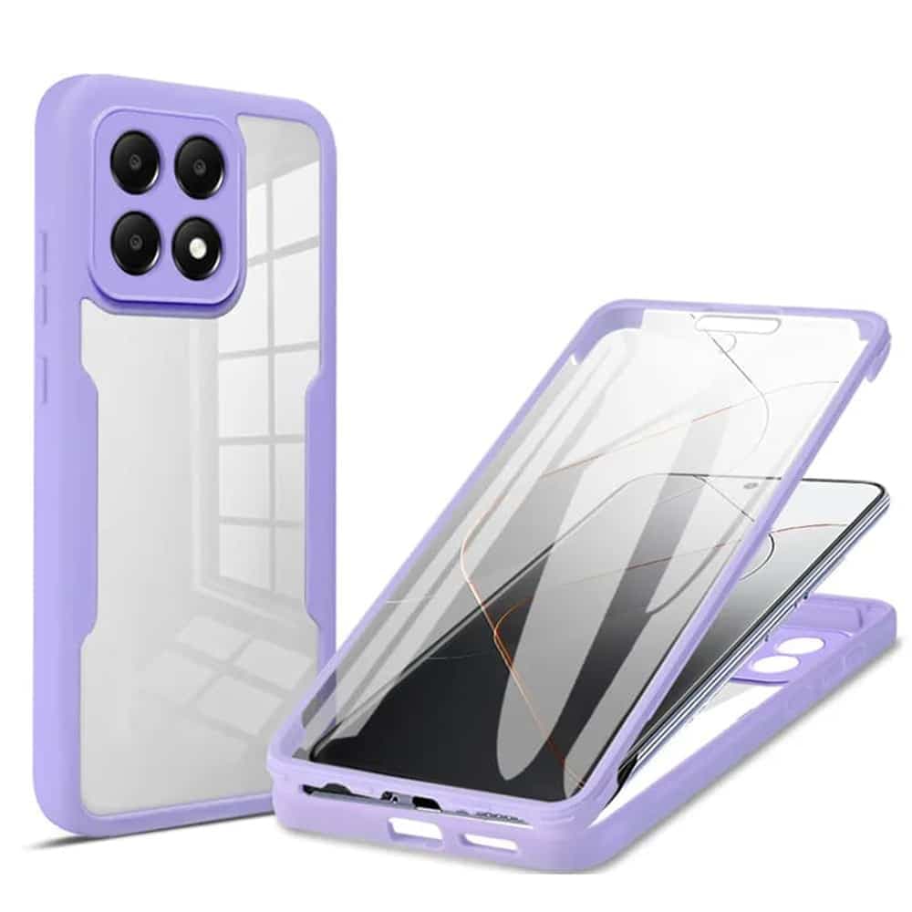 Techsuit ColorVerse 360 Series - θήκη για Xiaomi Poco F6 Pro - Μωβ