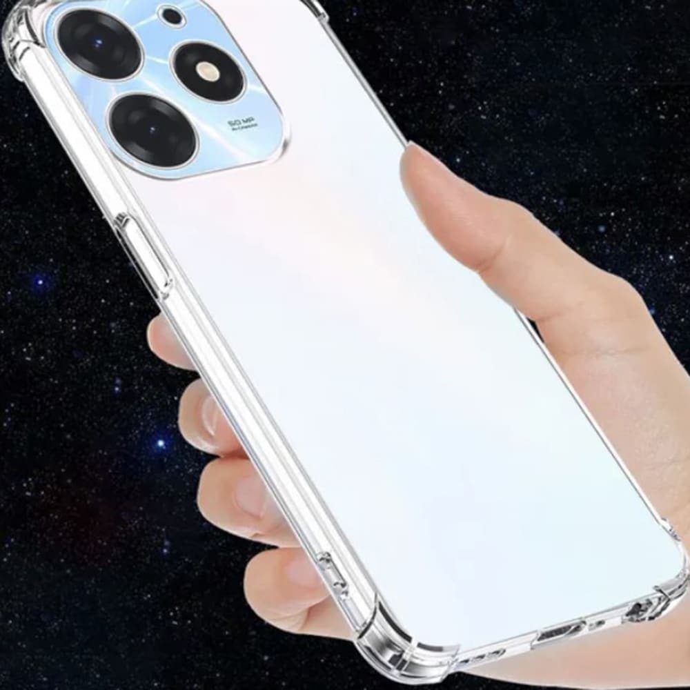 Techsuit Shockproof Clear Silicone - θήκη για Infinix Hot 40i - Διάφανο 6
