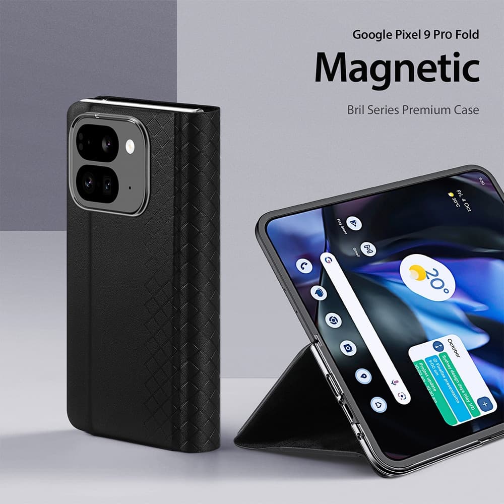 Dux Ducis Bril - θήκη για Google Pixel 9 Pro Fold - Ροζ 6