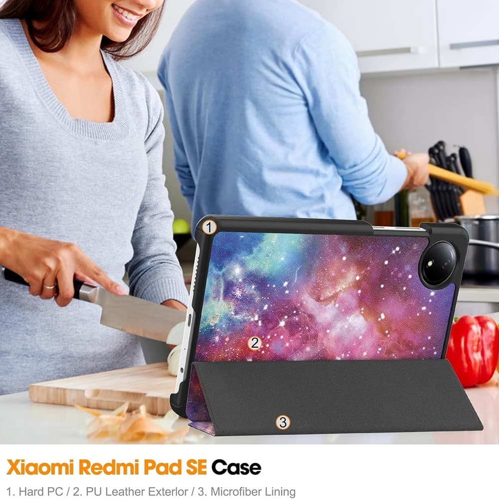 Techsuit FoldPro - θήκη για Xiaomi Redmi Pad SE - Πολύχρωμο 6
