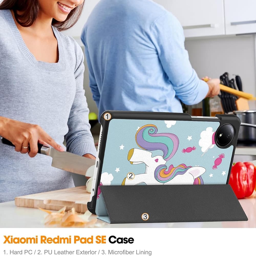 Techsuit FoldPro - θήκη για Xiaomi Redmi Pad SE - Πολύχρωμο 6