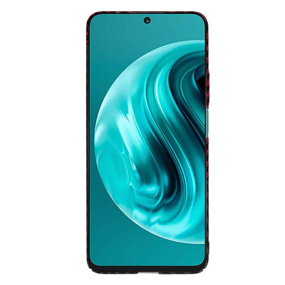 Techsuit Carbonite FiberShell - θήκη για Huawei nova 12i / 13i - Κόκκινο 2