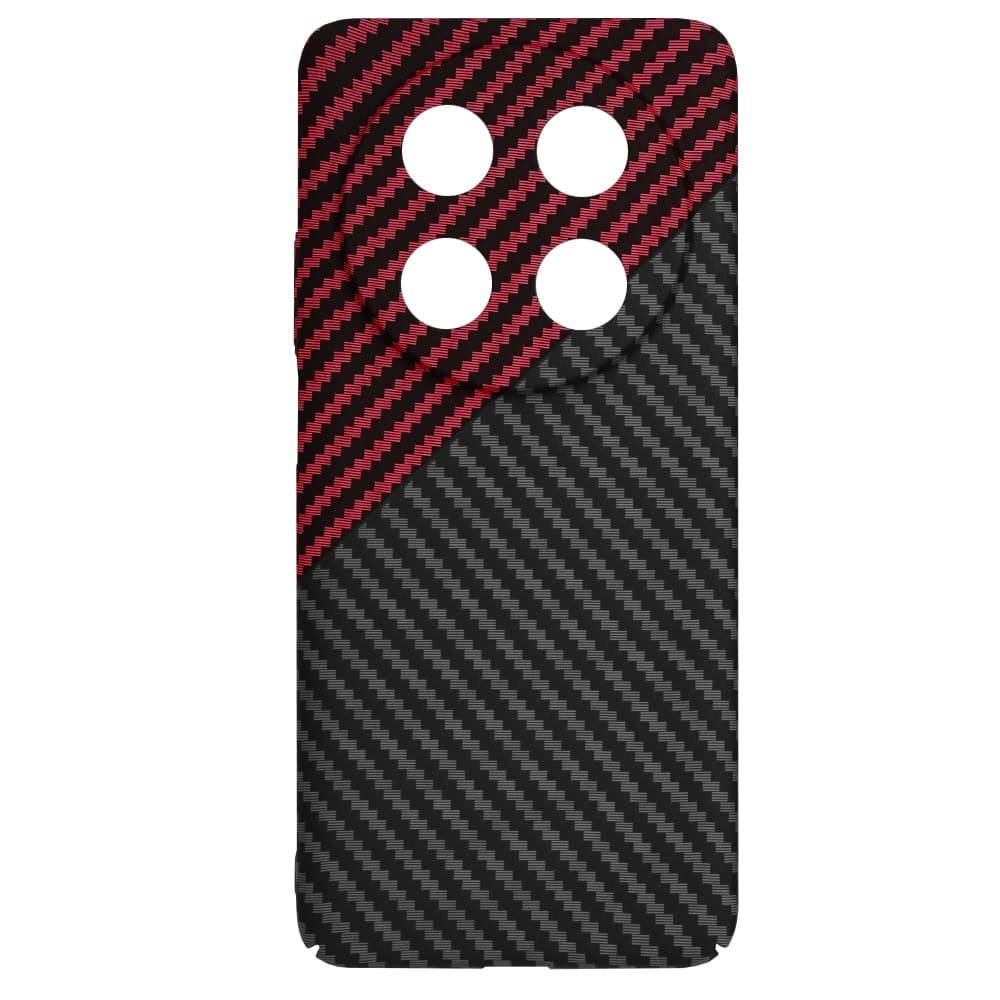 Techsuit Carbonite FiberShell - θήκη για Huawei nova 12i / 13i - Κόκκινο 4
