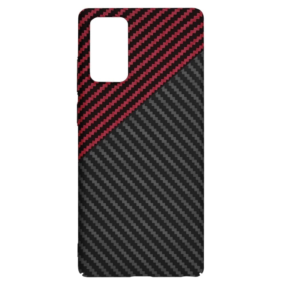 Techsuit Carbonite FiberShell - θήκη για Samsung Galaxy Note20 / 5G - Κόκκινο 4
