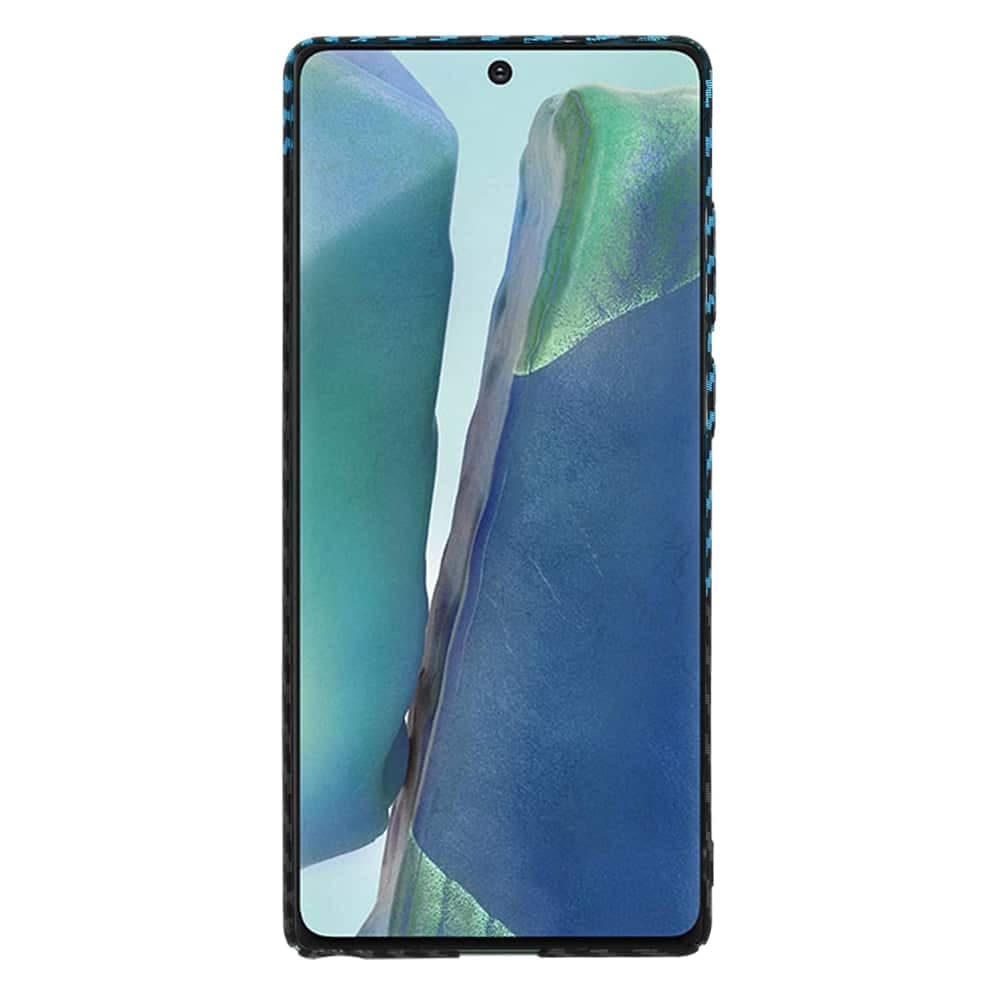 Techsuit Carbonite FiberShell - θήκη για Samsung Galaxy Note20 / 5G - Μπλε 2