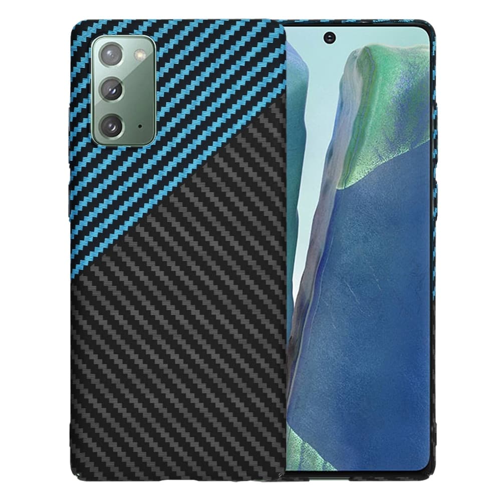 Techsuit Carbonite FiberShell - θήκη για Samsung Galaxy Note20 / 5G - Μπλε