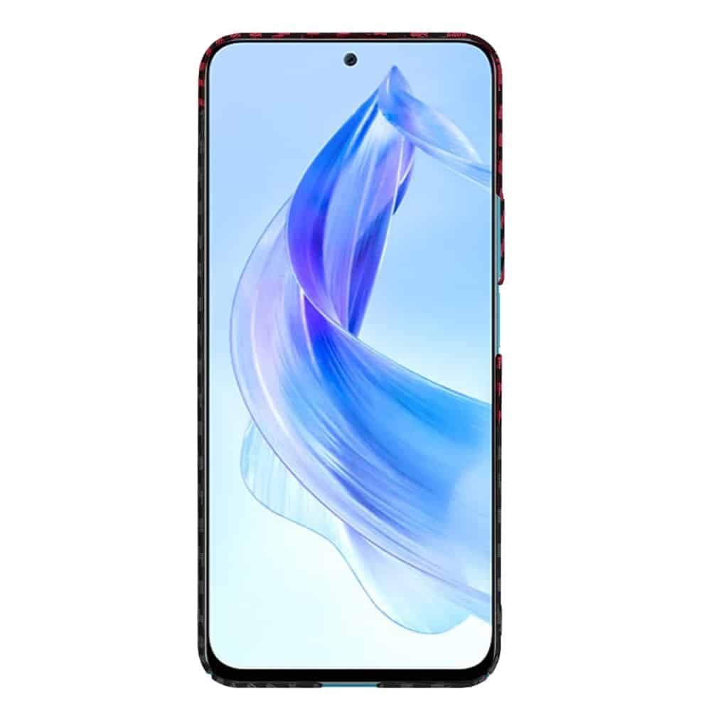 Techsuit Carbonite FiberShell - θήκη για Honor 90 Lite - Κόκκινο 2