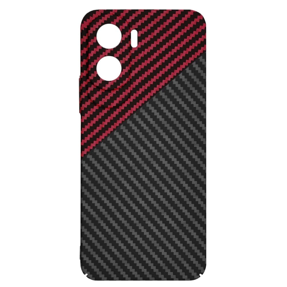 Techsuit Carbonite FiberShell - θήκη για Honor 90 Lite - Κόκκινο 4