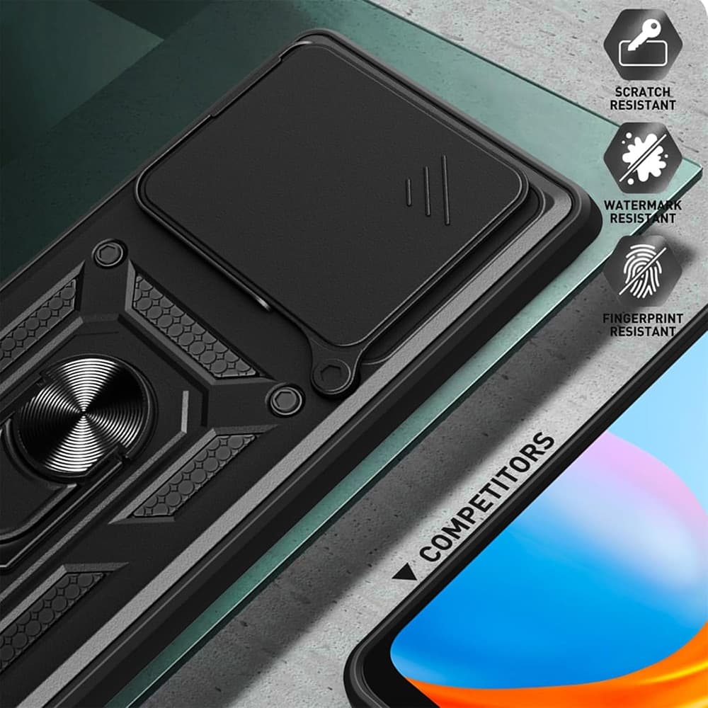 Techsuit CamShield Series - θήκη για Xiaomi Poco F6 - Μαύρο 4